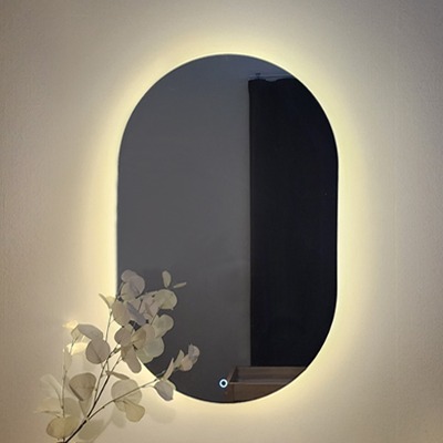 LED 간접조명 거울 - 양타원형