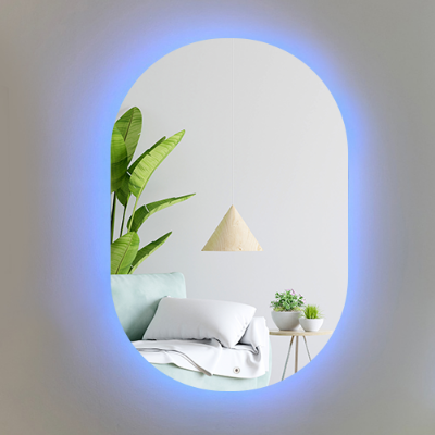 엠비언트 LED 거울 - 양타원
