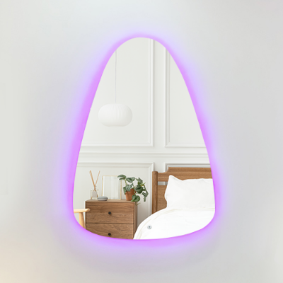 엠비언트 LED 거울 - 망고형